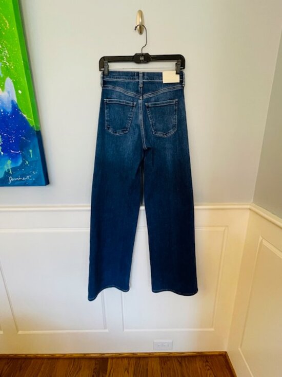 Citizens of Humanity Loli Wide Leg Jeans Baggy Soft Stretch Denim 23 XS/S - Picture 6 of 9